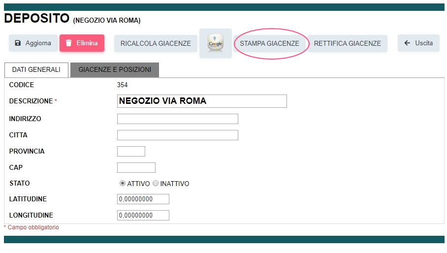 01_giacenze Giacenze