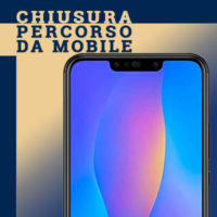 Chiusura percorso da smartphone