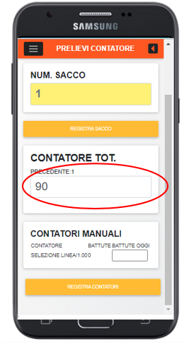 conta_003 Prelievo contatori manuali