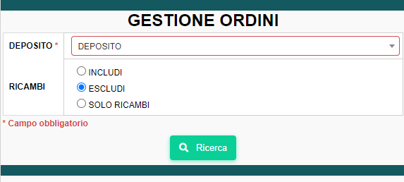 gestioneordini Gestione ordini
