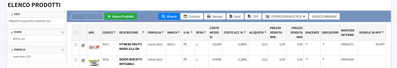 prodotti_elenco Prodotti di acquisto e vendita