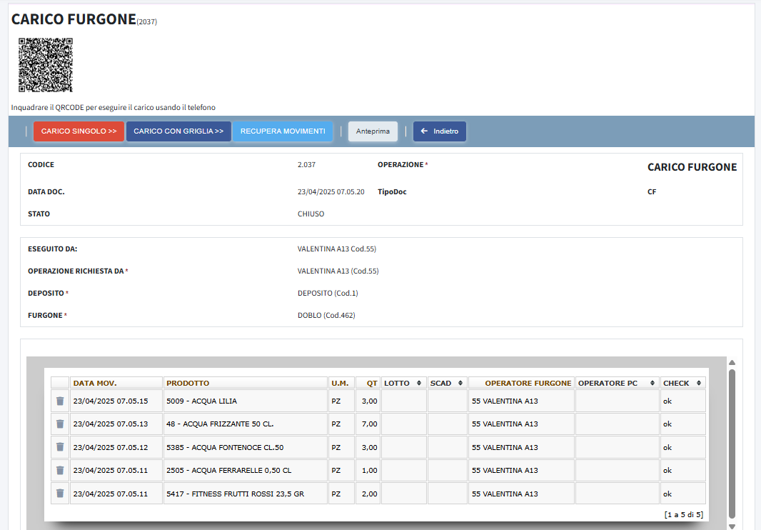 Screenshot_carico Carico Furgoni