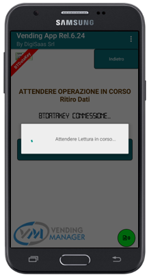 Ritiro dati con BT DATAKEY