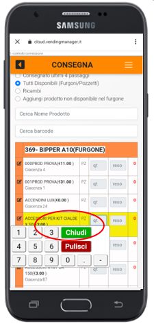 Vendita con DDT da smartphone