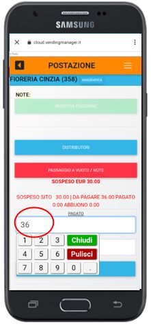Vendita con DDT da smartphone
