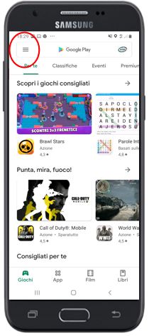 Aggiorna pacchetto App da Playstore