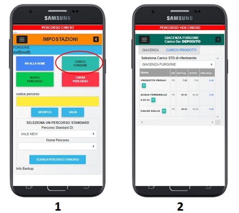 Vending Manager Mobile HOME PAGE