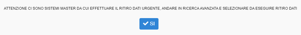 ritiro_dati_urgente Controllo sistemi master