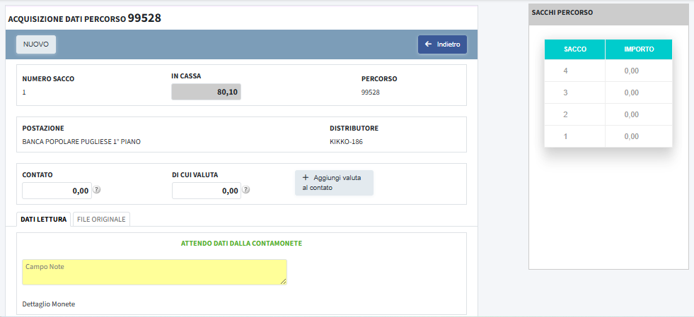 registra_conta002 Configurazione contamonete