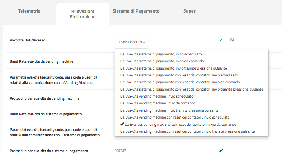 mdb Ritiro dati con Matipay