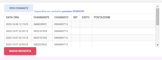 openvoip Gestione chiamate VoIP su Vending Manager