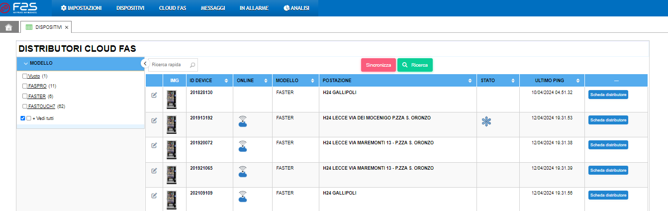 elenco_da_fas Anagrafica dispositivi FAS